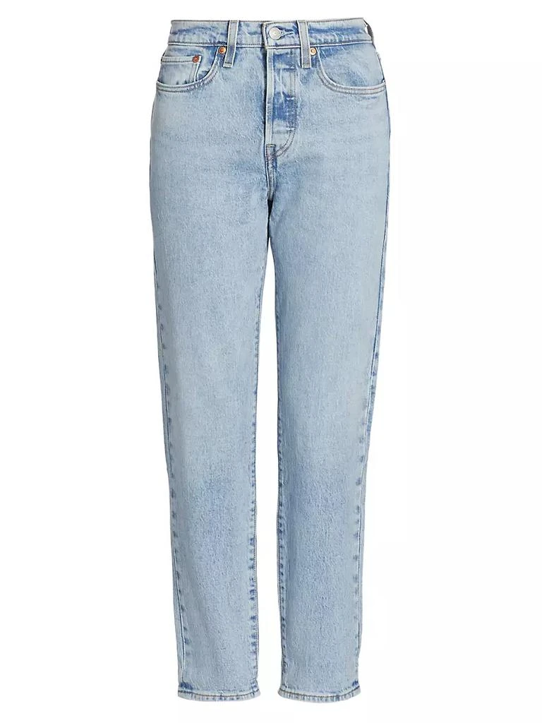 商品Levi's|Wedgie Icon High-Rise Tapered Jeans,价格¥208,第1张图片