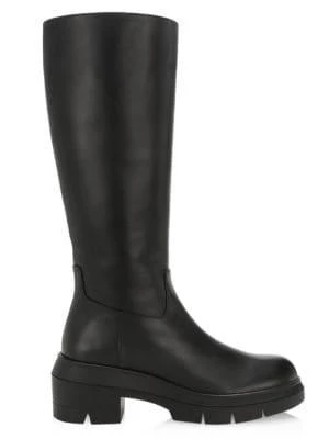 商品Stuart Weitzman|Norah Tall Leather Boots,价格¥1893,第1张图片