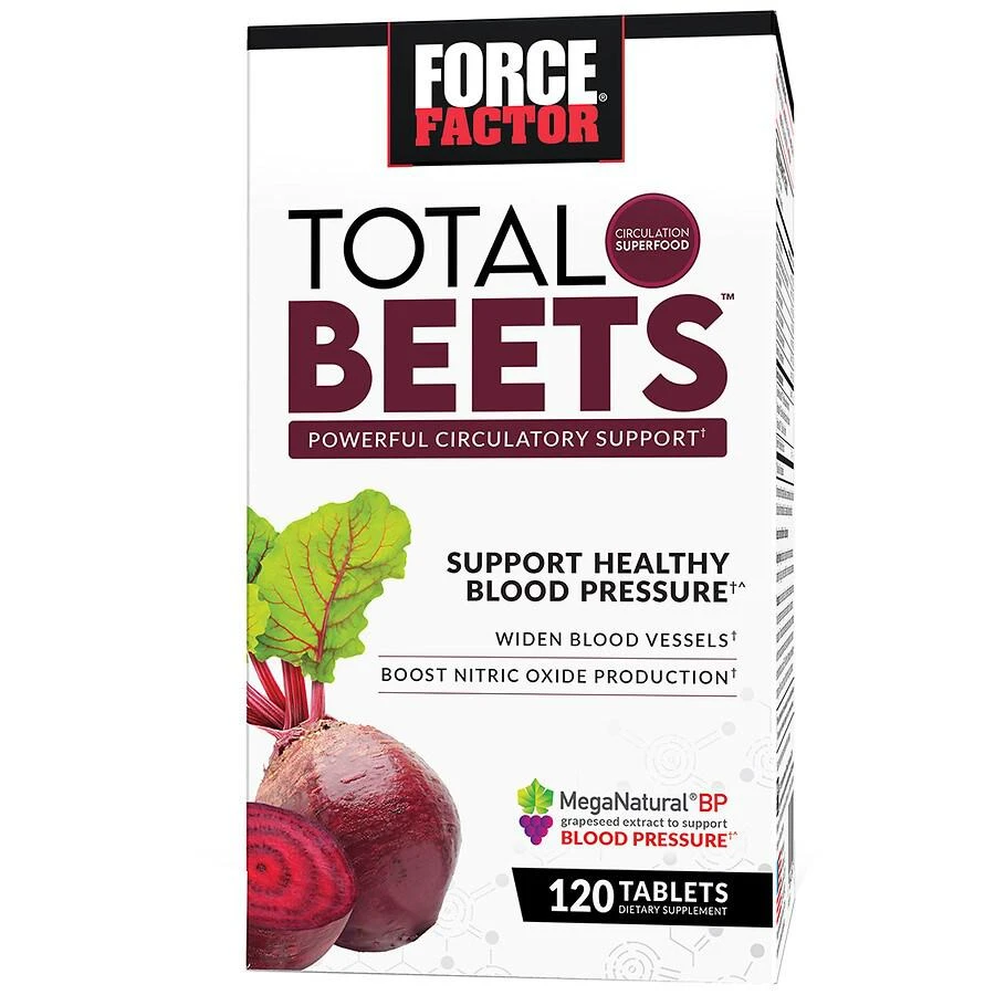 商品Force Factor|Total Beets Tablets,价格¥199,第1张图片