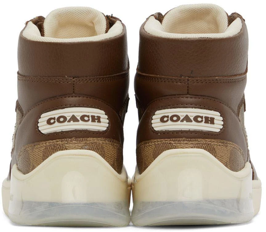 商品Coach|男式 棕色 Citysole 运动鞋,价格¥908,第2张图片详细描述