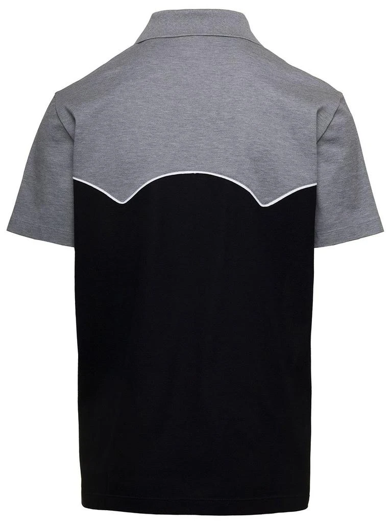 商品Versace|Versace Logo Embroidered Short-Sleeved Polo Shirt,价格¥3021,第2张图片详细描述
