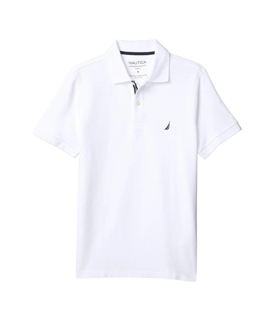 商品Nautica|Slim Fit Performance Deck Polo,价格¥158,第1张图片