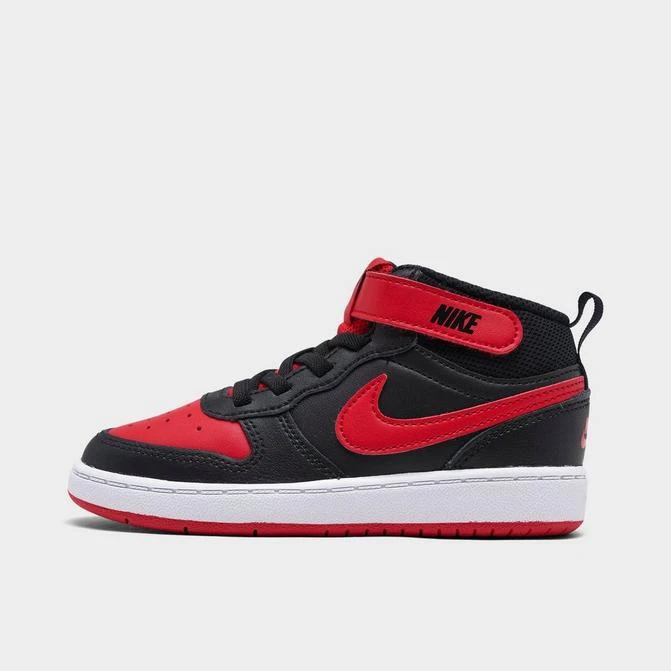 商品NIKE|Kids' Toddler Nike Court Borough Mid 2 Casual Shoes,价格¥225,第1张图片