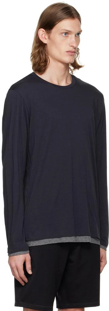 商品Vince|Navy Layered Long Sleeve T-Shirt,价格¥292,第2张图片详细描述