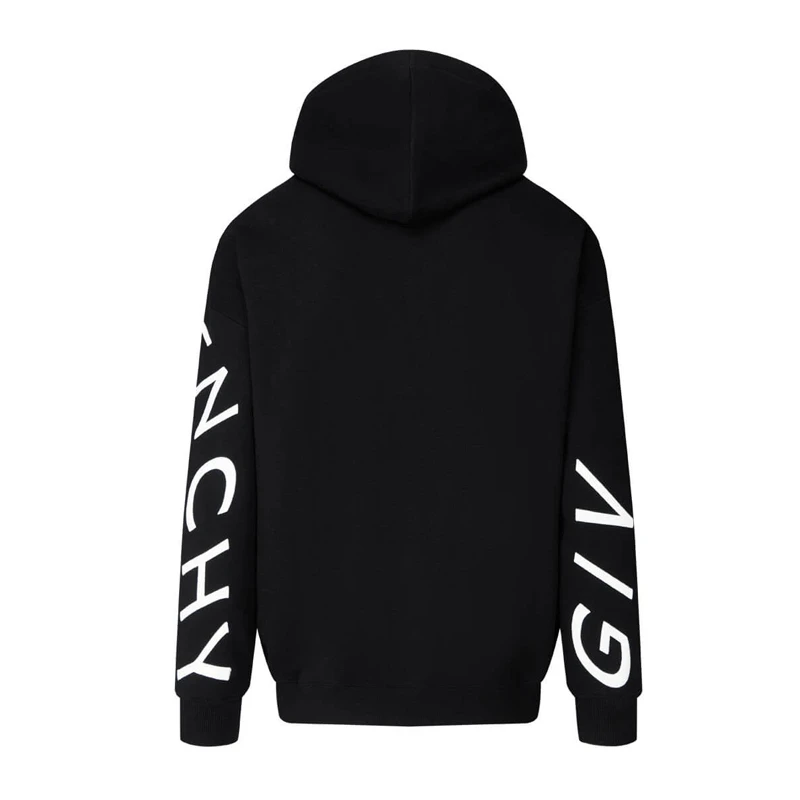 GIVENCHY 纪梵希 男士黑色卫衣/帽衫 BMJ07G30AF-004 商品