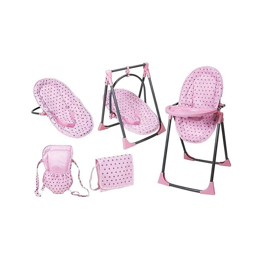 商品Lissi Dolls|Lissi Doll 6-in-1 Convertible Highchair Play Set,价格¥299,第1张图片