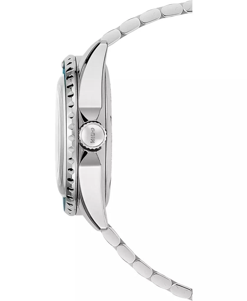 商品MIDO|Men’s Swiss Automatic Ocean Star Tribute 75th Anniversary Stainless Steel Bracelet Watch 41mm,价格¥9492,第3张图片详细描述