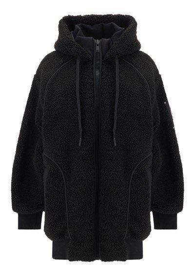 Moose Knuckles Fur Effect Hooded Jacket商品第1张图片规格展示