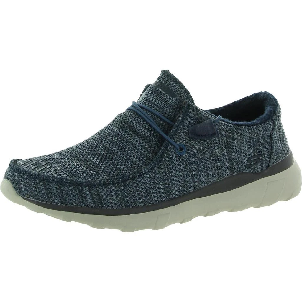 商品SKECHERS|Skechers Mens Bulger- Zenwick Faux Fur Slip On Slip-On Sneakers,价格¥186,第1张图片