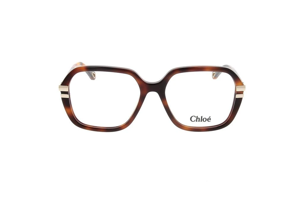 商品Chloé|Chloé Eyewear Rectangle Frame Glasses,价格¥1717,第1张图片