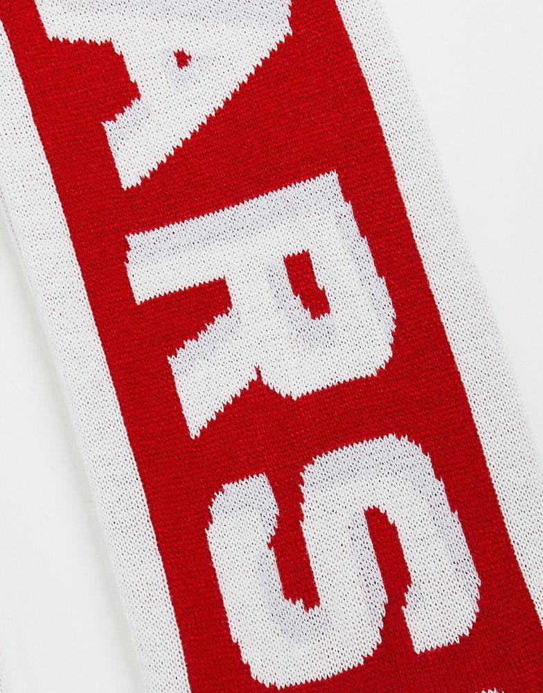 adidas Football Arsenal FC 2022/23 scarf in red商品第3张图片规格展示