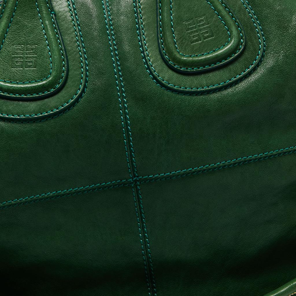 Givenchy Green Leather Nightingale Satchel商品第5张图片规格展示