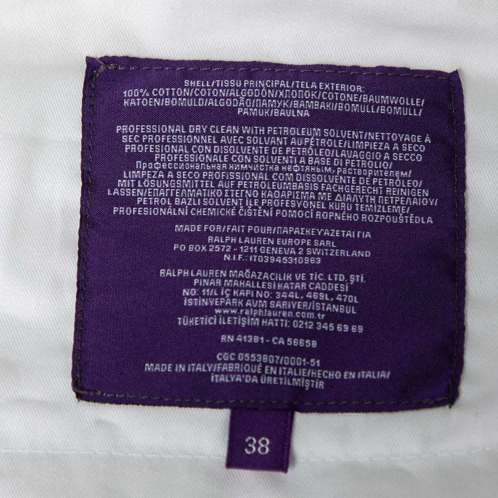 Ralph Lauren Purple Label White Cotton Slim Fit Trousers XXL Waist 38" 商品