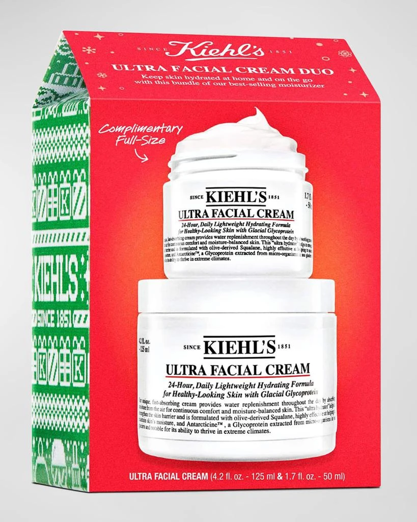 商品Kiehl's|Ultra Facial Cream Duo ($98 Value),价格¥246,第1张图片