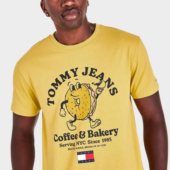 Men's Tommy Jeans Bagels Graphic Print Short-Sleeve T-Shirt商品第5张图片规格展示