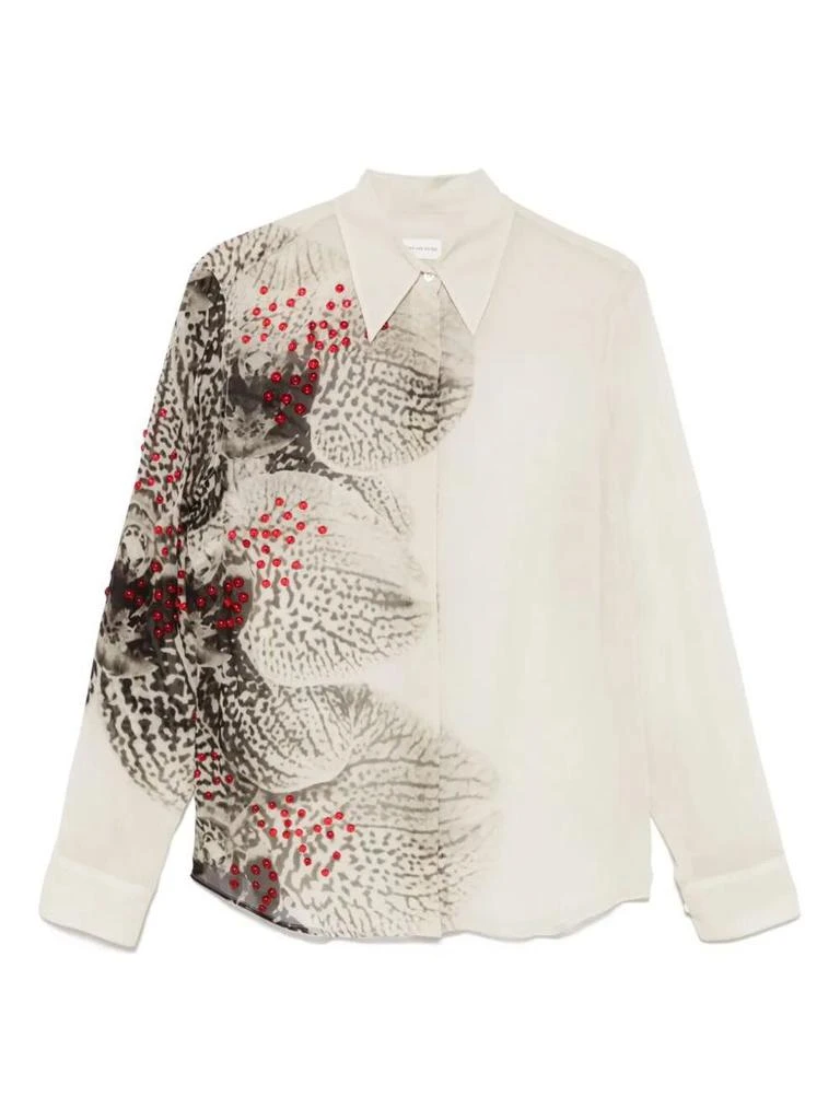 商品Dries Van Noten|Dries Van Noten Embroidered Printed Chowy Shirt Clothing,价格¥10085,第1张图片