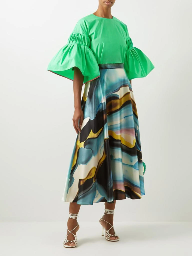 商品ROKSANDA|Kamalah bell-sleeve cotton top,价格¥2123,第2张图片详细描述