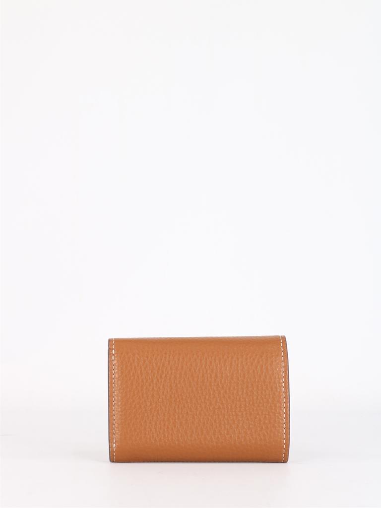 商品Tory Burch|Kira leather-colored wallet with logo,价格¥1176,第5张图片详细描述