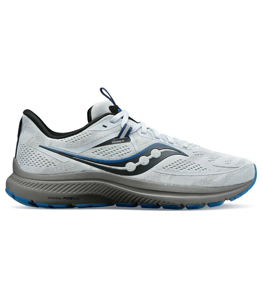 商品Saucony|Men's Omni 21 Running Shoes - Medium Width In Vapor/hydro,价格¥854,第1张图片