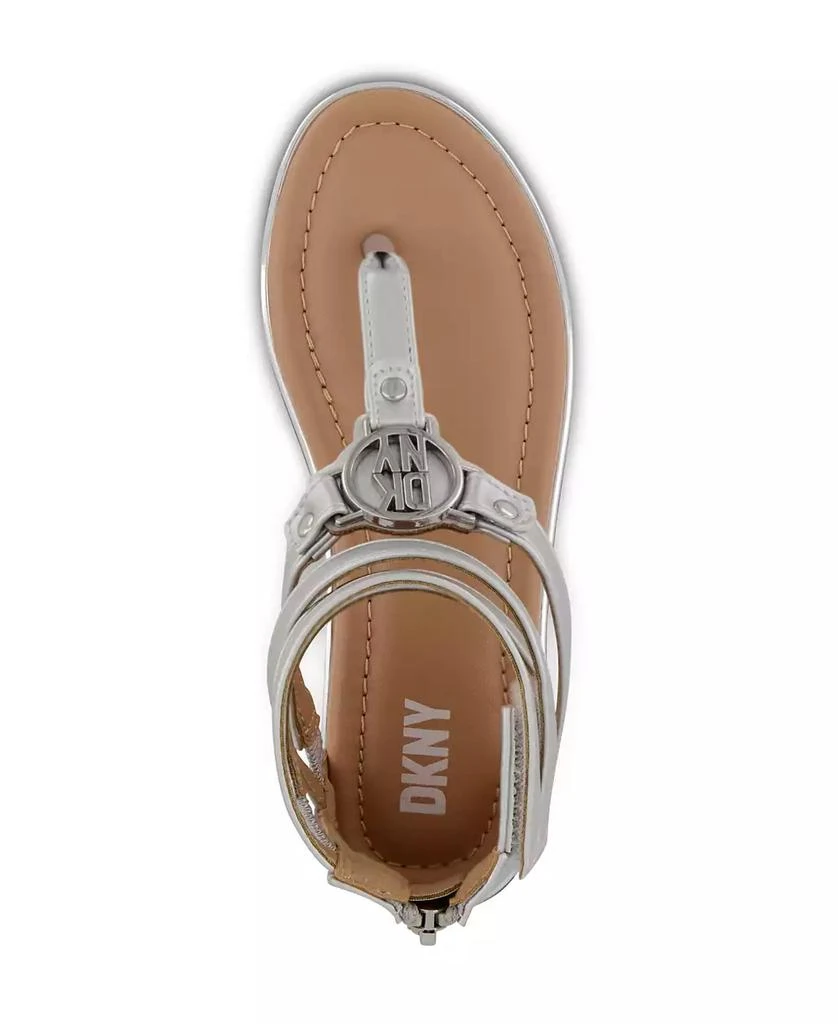 商品DKNY|Little Girls Gladiator Thong Sandals,价格¥224,第4张图片详细描述