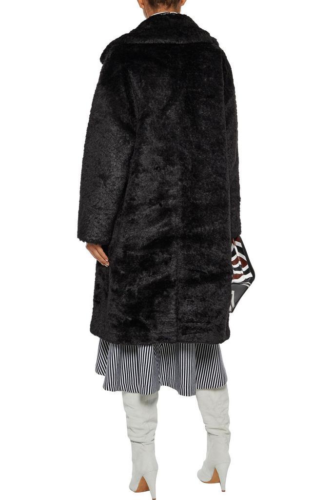 商品DKNY|Double-breasted faux fur coat,价格¥784,第5张图片详细描述