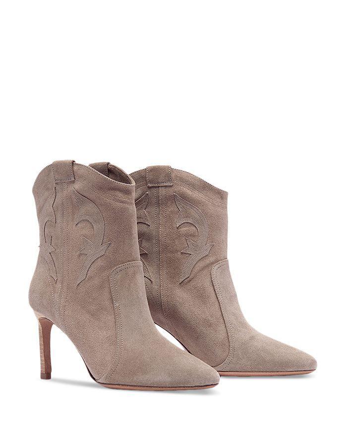 商品ba&sh|Women's Caitlin Western High Heel Booties,价格¥2967,第4张图片详细描述