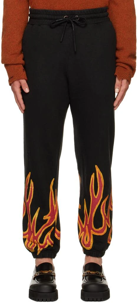 商品Palm Angels|Black Flame Lounge Pants,价格¥3157,第1张图片