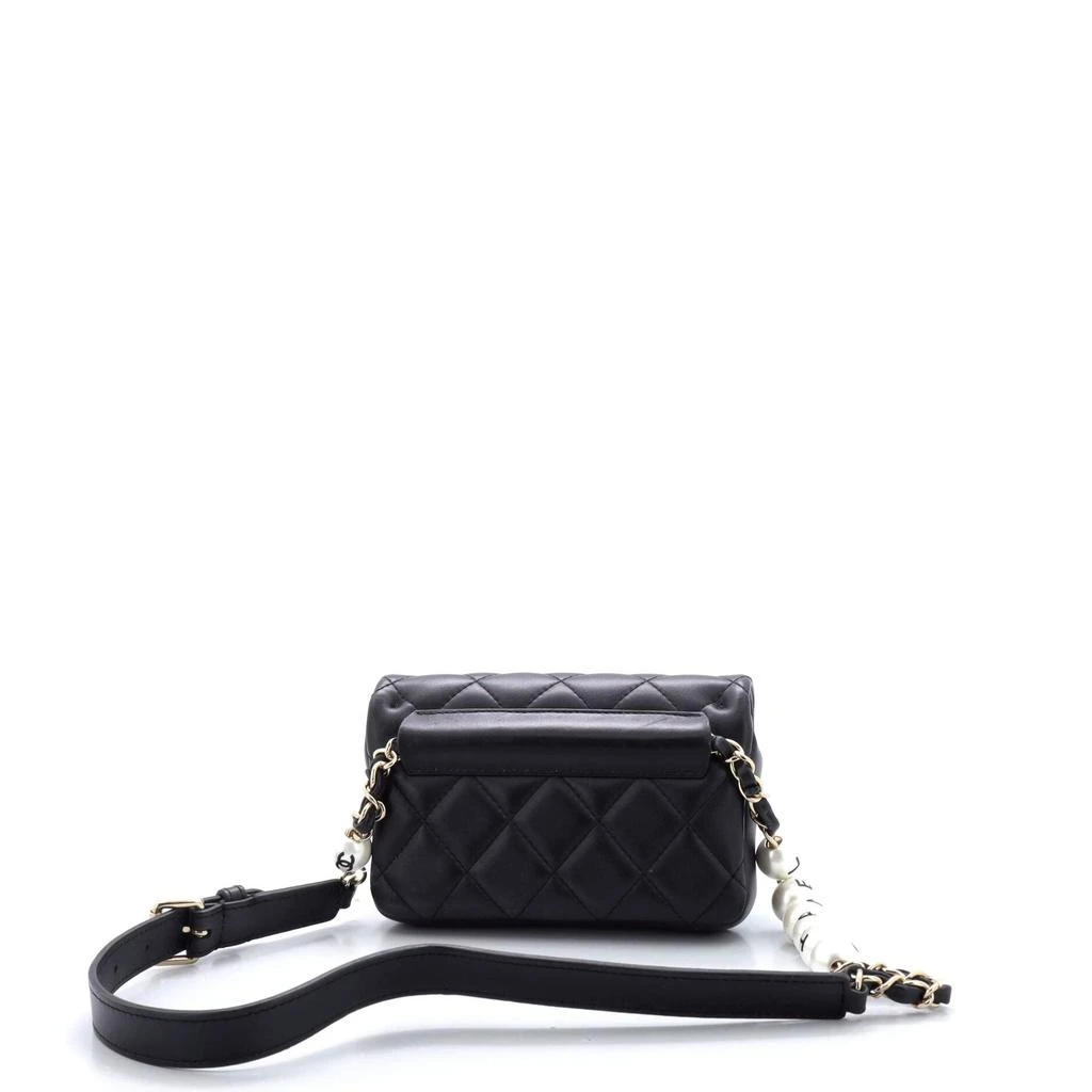 商品[二手商品] Chanel|My Precious Pearls Waist Bag Quilted Lambskin Mini,价格¥39501,第3张图片详细描述