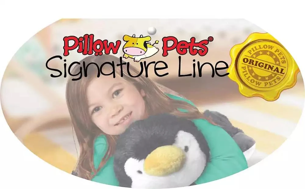 商品Pillow Pets|Signature Playful Penguin Stuffed Animal Plush Toy,价格¥295,第5张图片详细描述