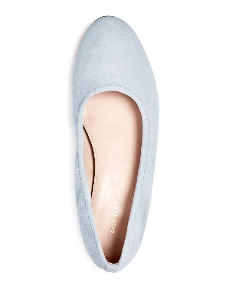 商品Avec Les Filles|Women's Myrina Suede Ballet Flats,价格¥303,第4张图片详细描述