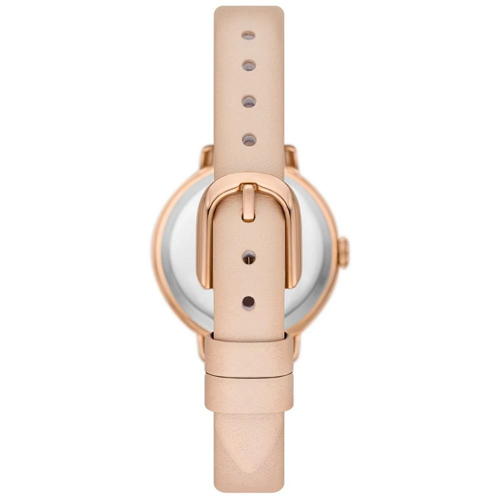 商品Kate Spade|Women's Morningside Three Hand Pink Pro-Planet Leather Watch 28mm Gift Set,价格¥1492,第3张图片详细描述