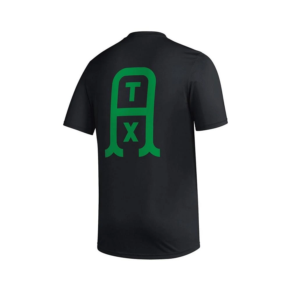 商品Adidas|Men's Black Austin FC Team Jersey Hook AEROREADY T-shirt,价格¥293,第3张图片详细描述