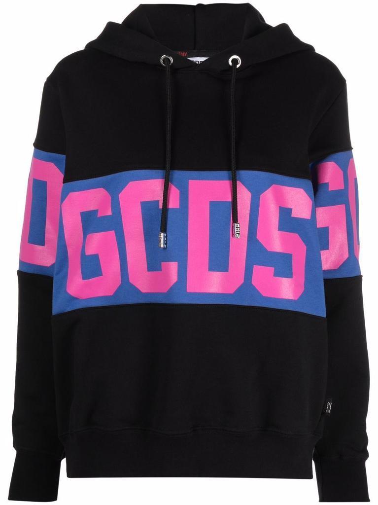 商品GCDS|Gcds Womens Black Cotton Sweatshirt,价格¥3561,第1张图片
