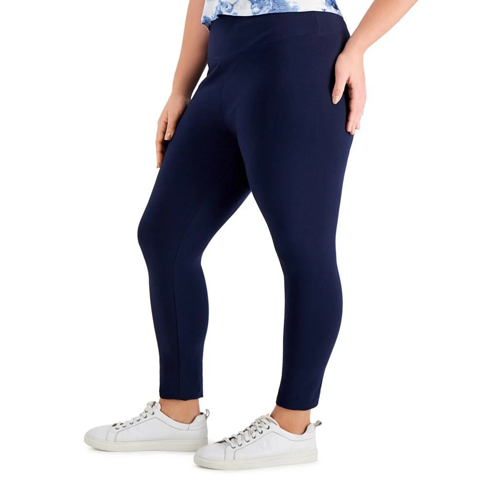 商品Style & Co|Plus Size High Rise Leggings, Created for Macy's,价格¥232,第3张图片详细描述