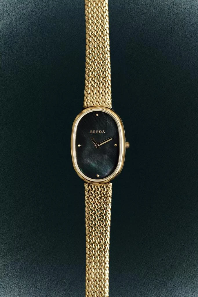 商品BREDA|BREDA Jane Tethered Mesh Bracelet Analog Quartz 23MM Watch,价格¥1456,第4张图片详细描述