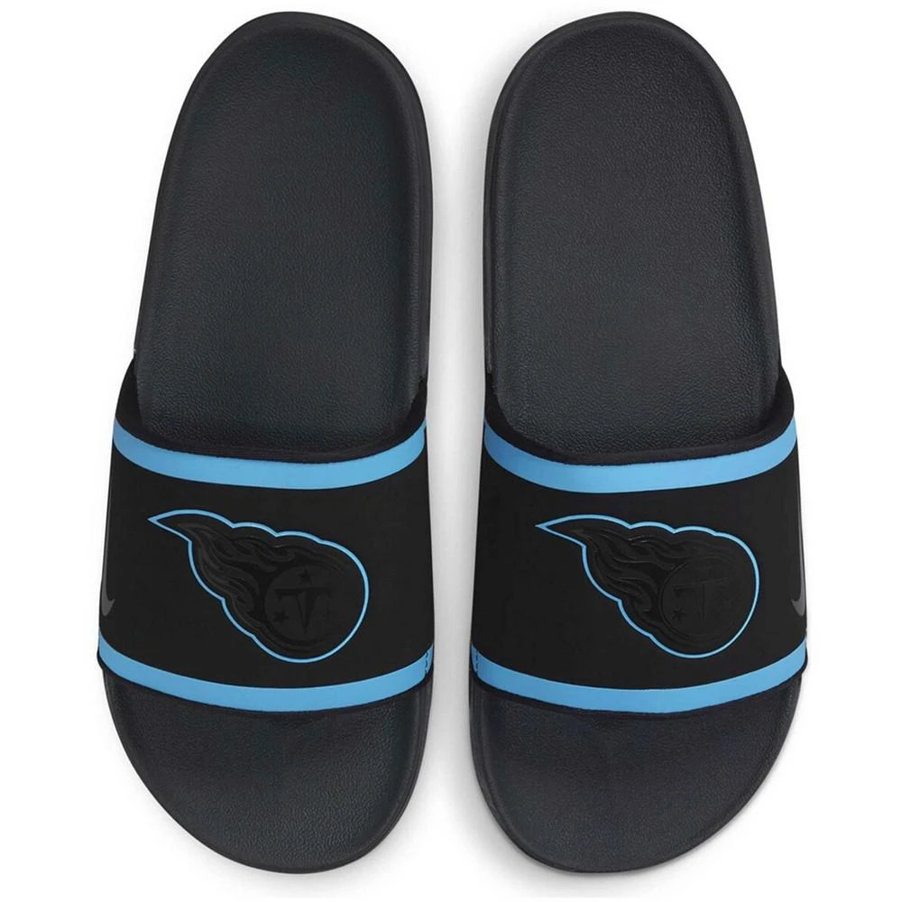商品NIKE|Men's Tennessee Titans Team Off-Court Slide Sandals Black,价格¥263,第1张图片