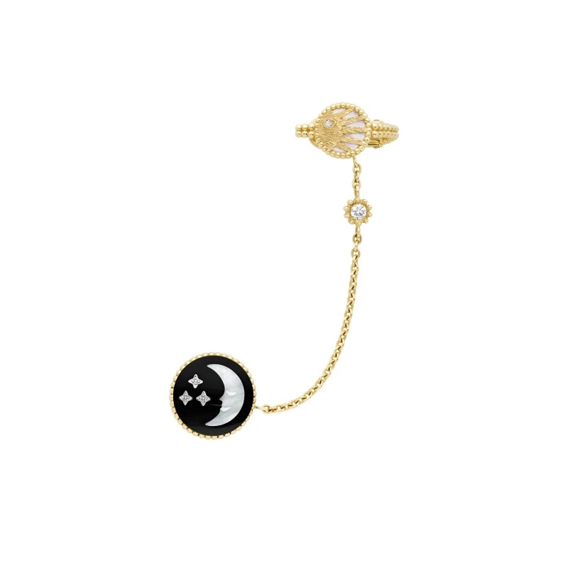商品Dior|Dior 迪奥 女士金色黄金耳环,价格¥39330,第5张图片详细描述
