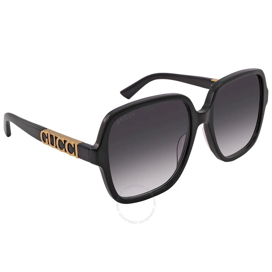 商品Gucci|Grey Gradient Square Ladies Sunglasses GG1189S 002 58,价格¥1936,第3张图片详细描述