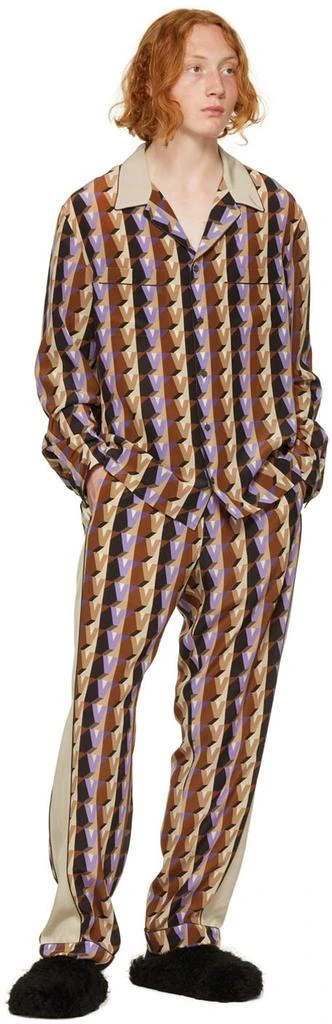 商品Valentino|Multicolor 'V' Pyjama Pants,价格¥3410,第4张图片详细描述