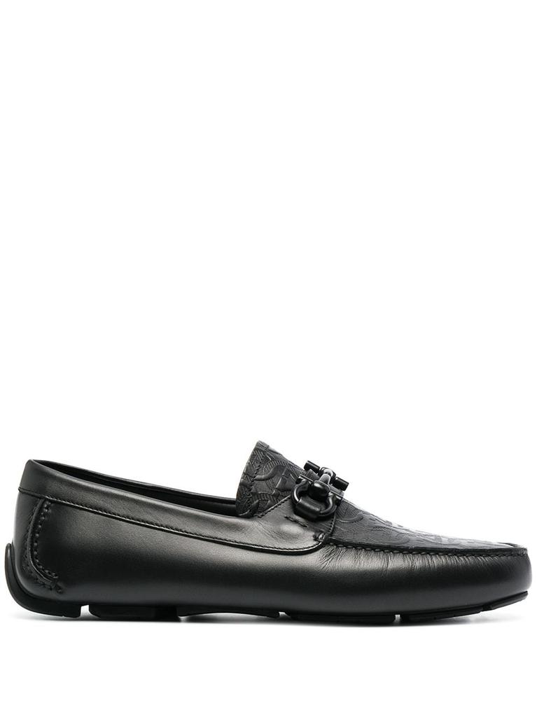 Salvatore Ferragamo Flat shoes Black商品第1张图片规格展示