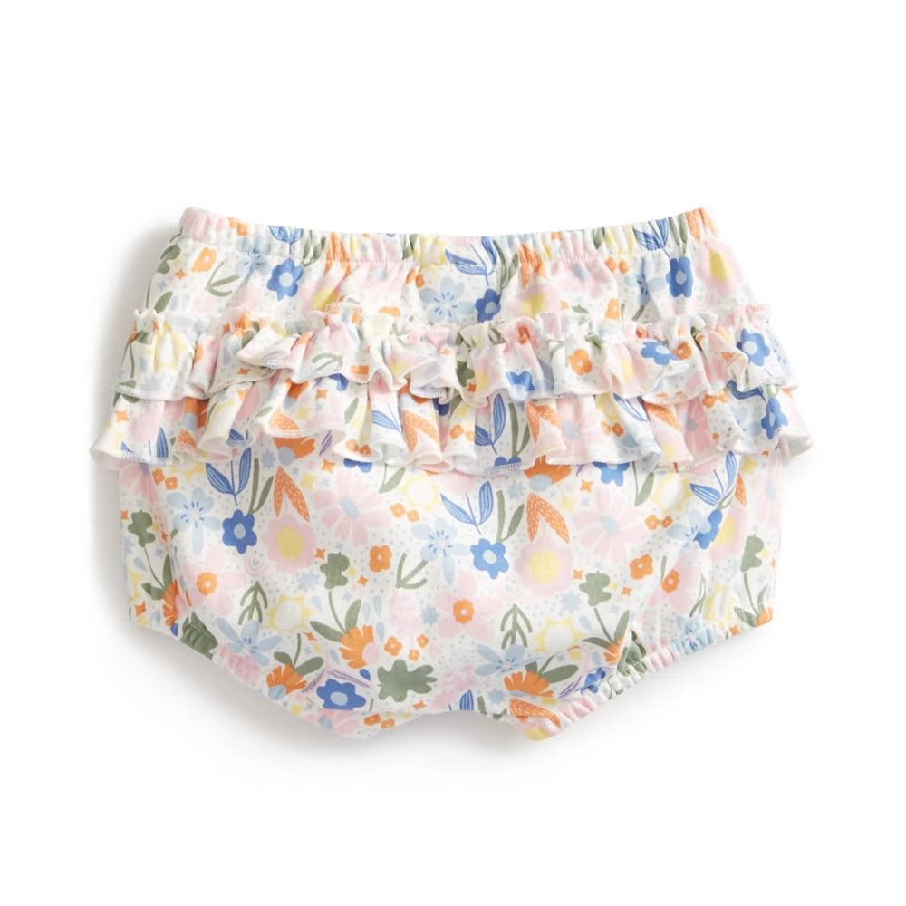 商品First Impressions|Baby Girls Floral Cotton Bloomer, Created for Macy's,价格¥37,第2张图片详细描述