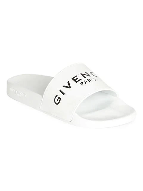 商品Givenchy|Logo Pool Slides,价格¥2212,第1张图片