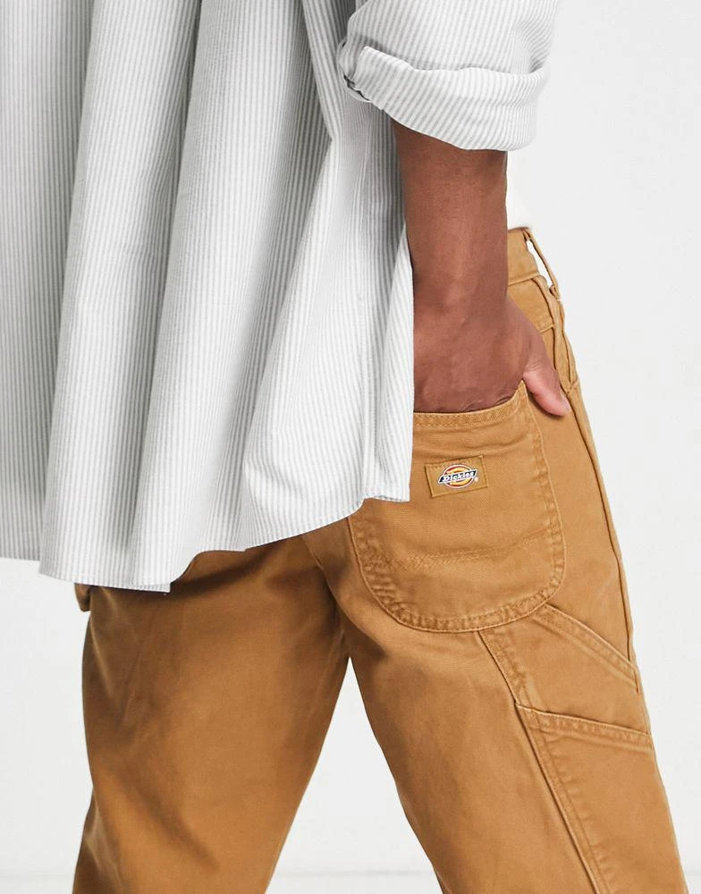 商品DICKIES|Dickies Duck Canvas trousers in brown,价格¥490,第4张图片详细描述
