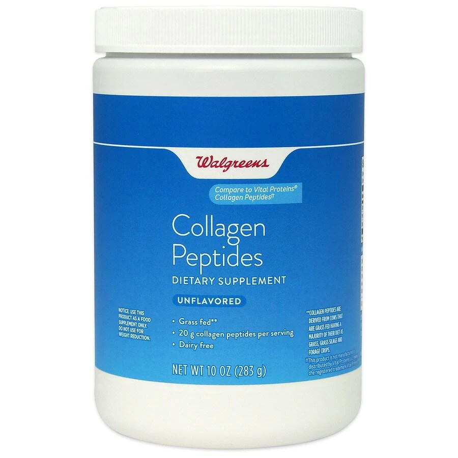 商品Walgreens|Collagen Peptides Unflavored,价格¥167,第1张图片