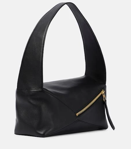 商品Loewe|Puzzle slouchy leather shoulder bag,价格¥19194,第4张图片详细描述