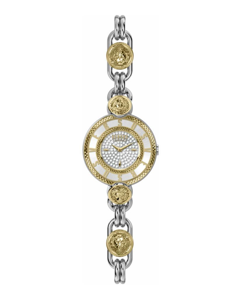 商品Versus Versace|Les Docks Crystal Watch,价格¥2244,第1张图片