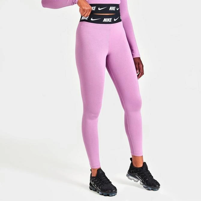 商品NIKE|Women's Nike Sportswear Club High-Waisted Leggings,价格¥189,第3张图片详细描述