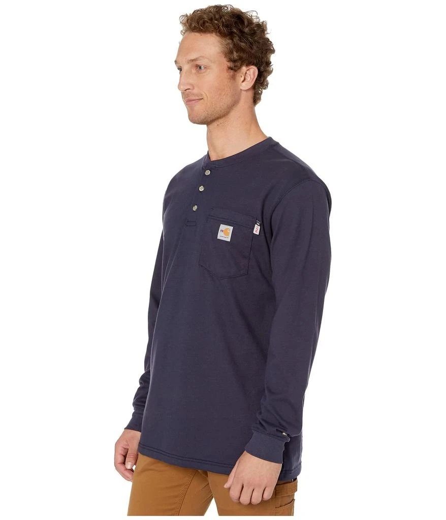 商品Carhartt|Flame-Resistant (FR) Force Cotton Long Sleeve Henley,价格¥601,第2张图片详细描述