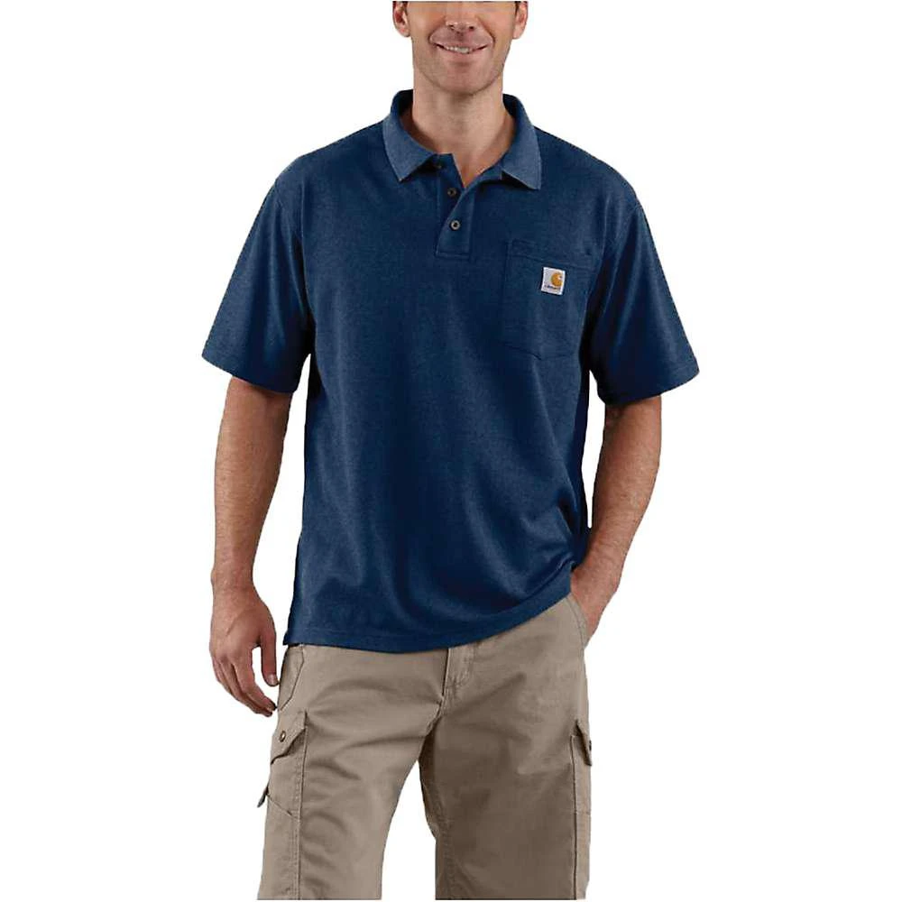 商品Carhartt|Men's Contractor's Work Pocket Polo T-Shirt,价格¥150,第3张图片详细描述