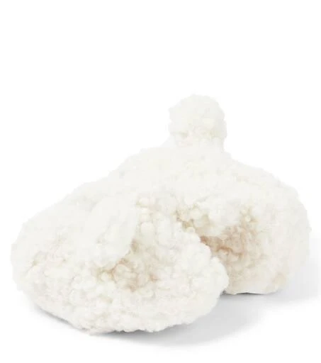 商品Bonpoint|Baby Gift faux shearling slippers,价格¥697,第5张图片详细描述